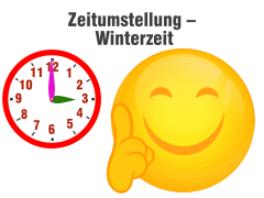 Smiley – Winterzeit